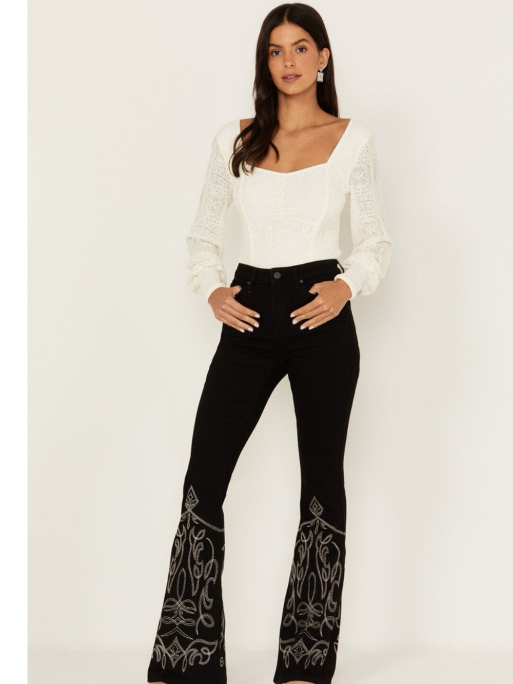 Nwot Idyllwind high rise saddle jeans